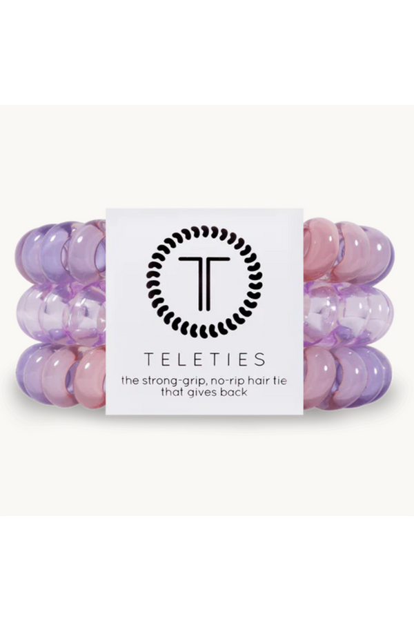 Teleties Hair Ties - Cotton Candy Sky