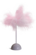 Pink Feather Light Up Decor