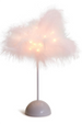 Pink Feather Light Up Decor