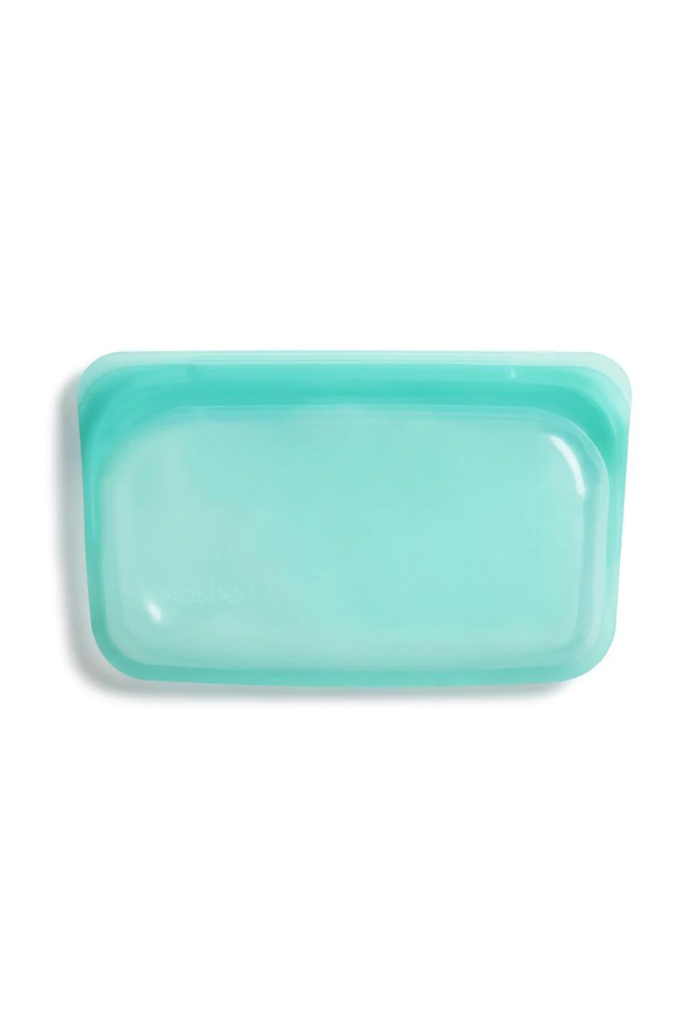 Stasher Reusable Silicone Bag - SNACK Aqua