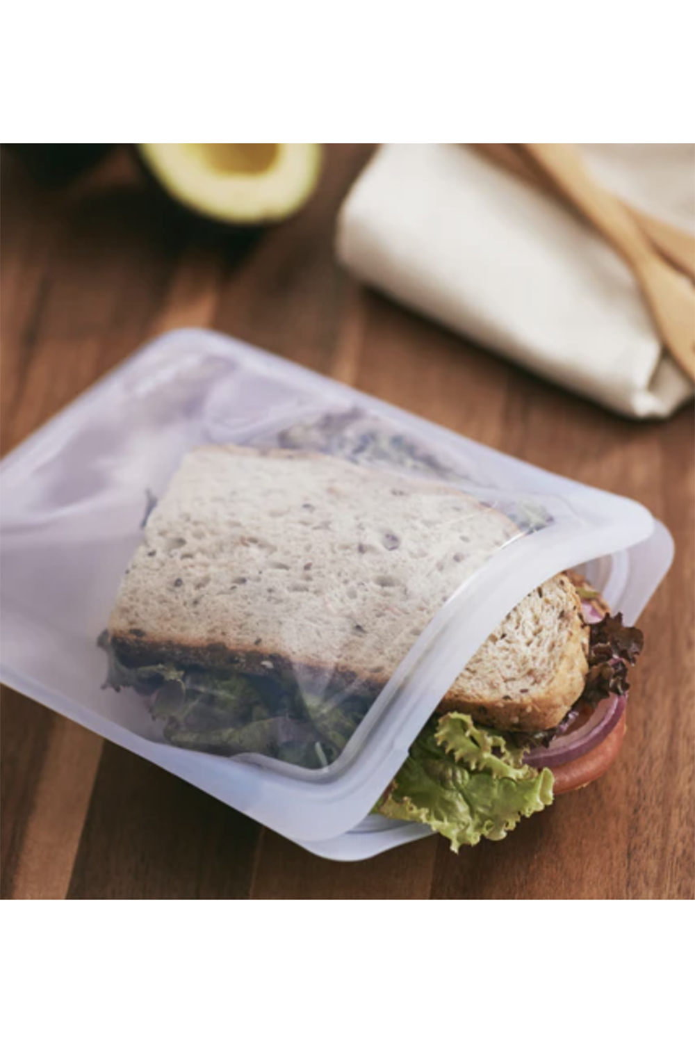 Reusable Silicone Sandwich Bag - 8 Colors –