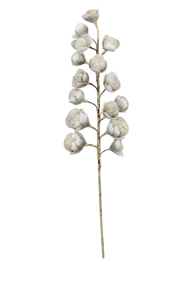 Botanical Silver Blooms Stem 2297