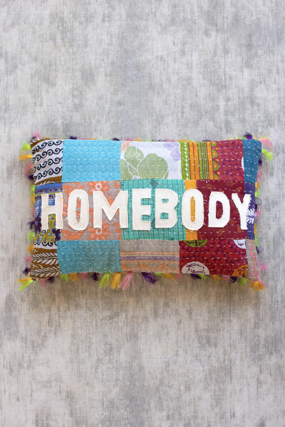 Kantha Pillow - Homebody