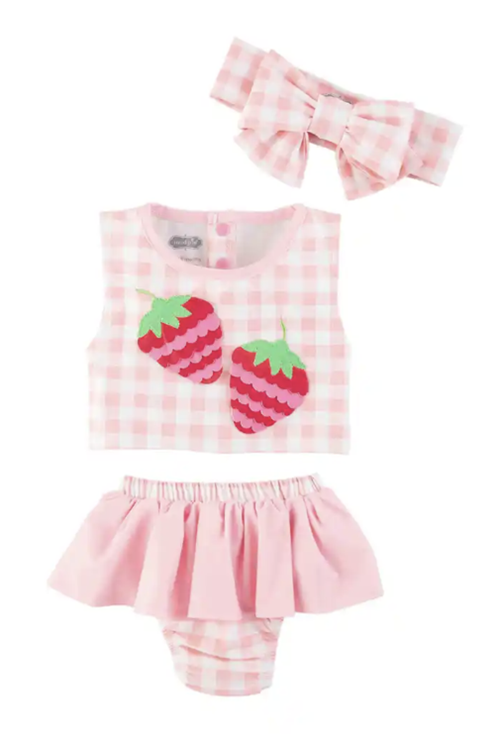 Baby Strawberry Swimsuit Set