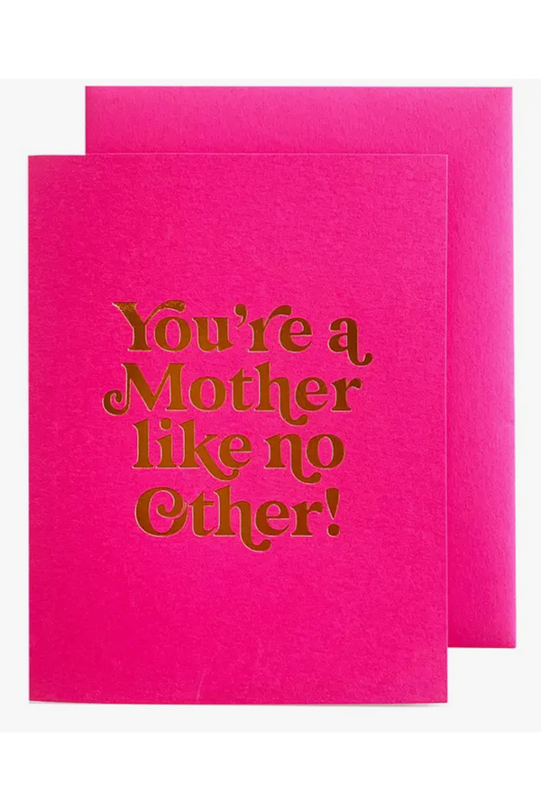 Social Mother's Day Greeting Card - Mother like No Other