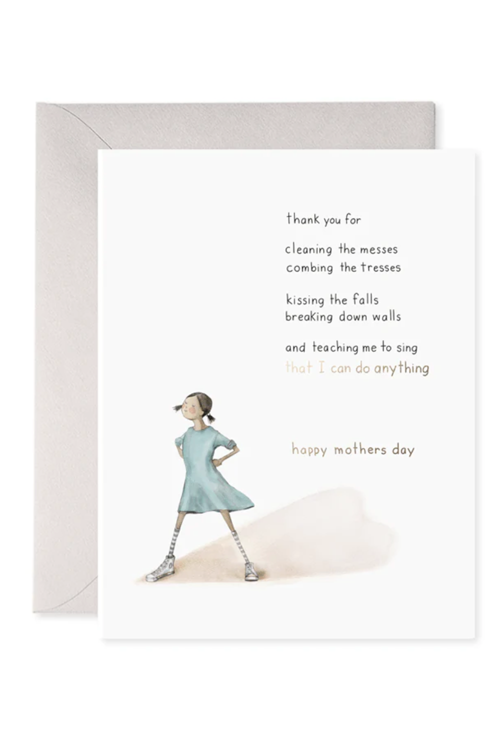 EFran Mother's Day Greeting Card - Supergirl