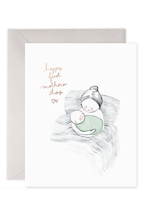 EFran Mother's Day Greeting Card - First Mother's Day
