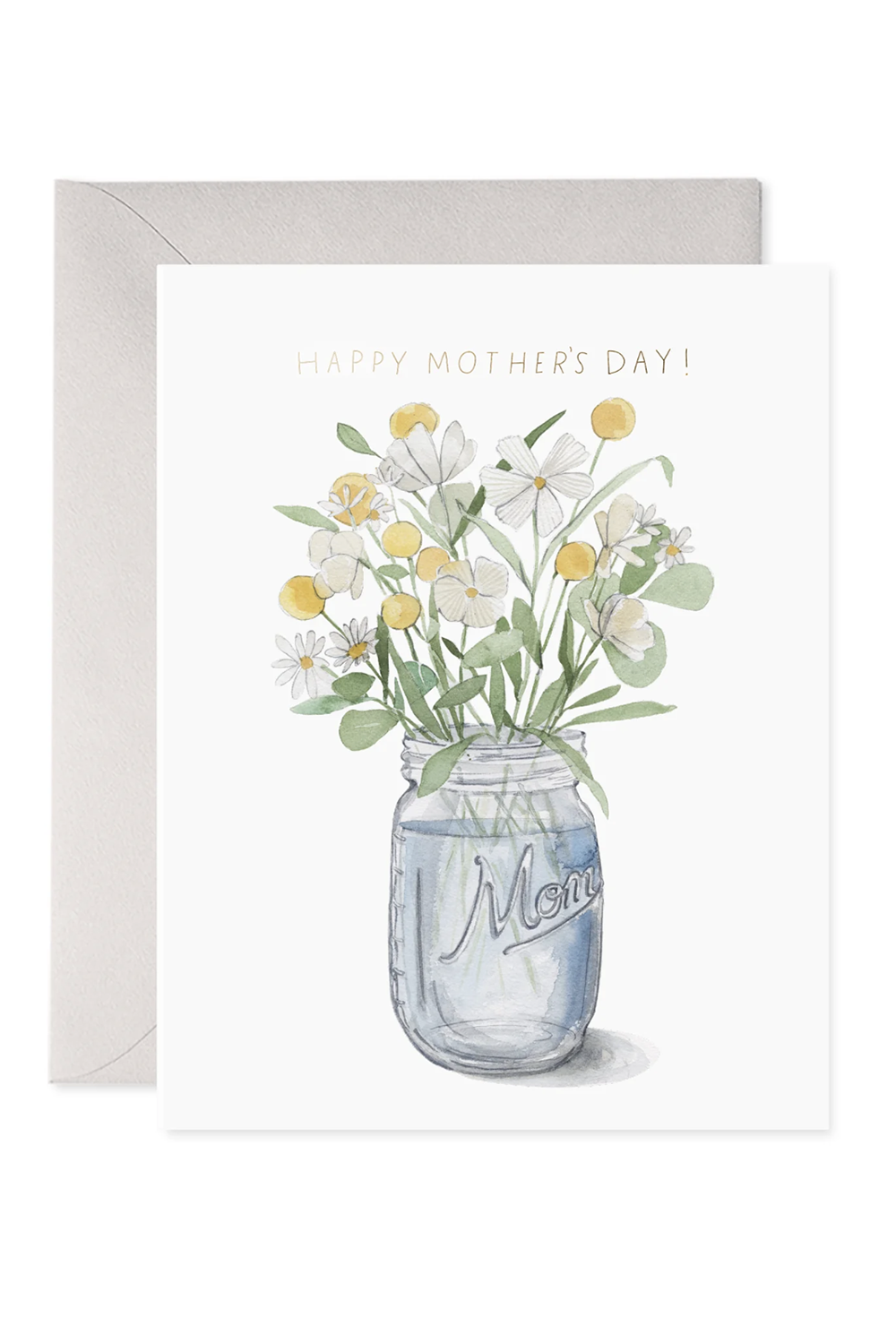 EFran Mother's Day Greeting Card - Mason Jar