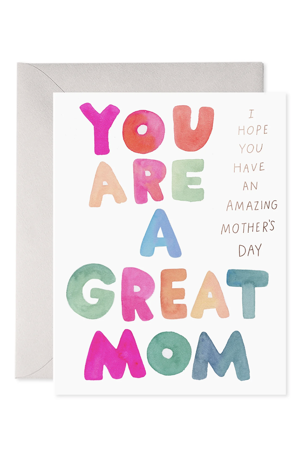 EFran Mother's Day Greeting Card - Great Mom