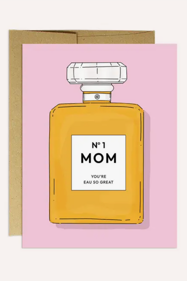 PMP Mother's Day Greeting Card - Mom Perfume