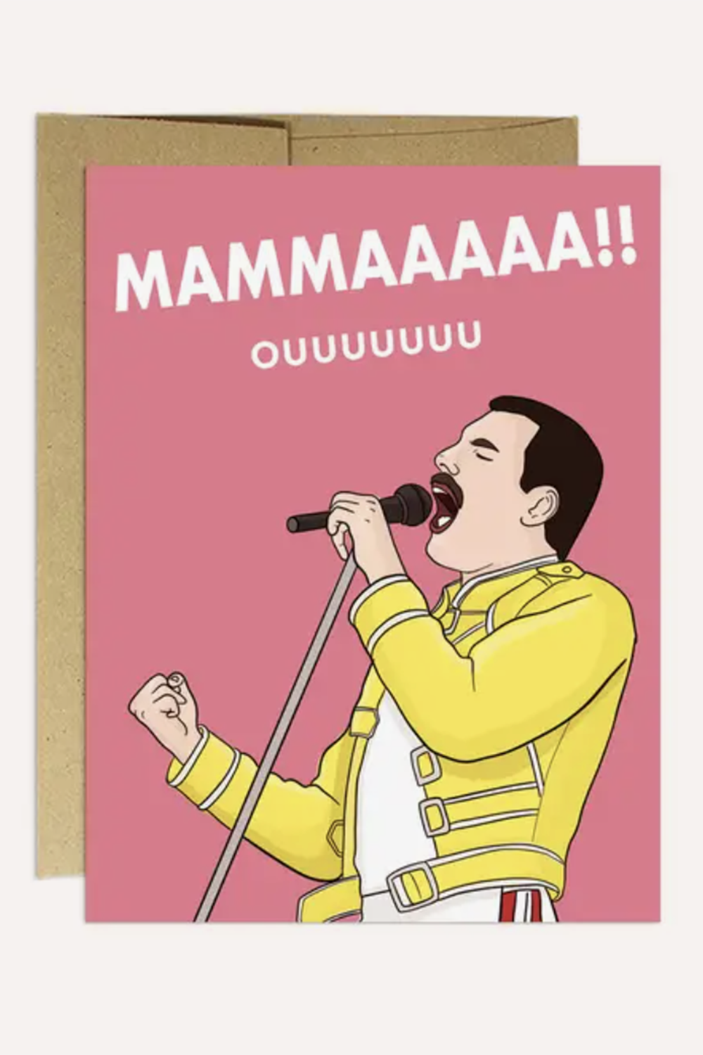 PMP Mother's Day Greeting Card - Freddie Mamma!