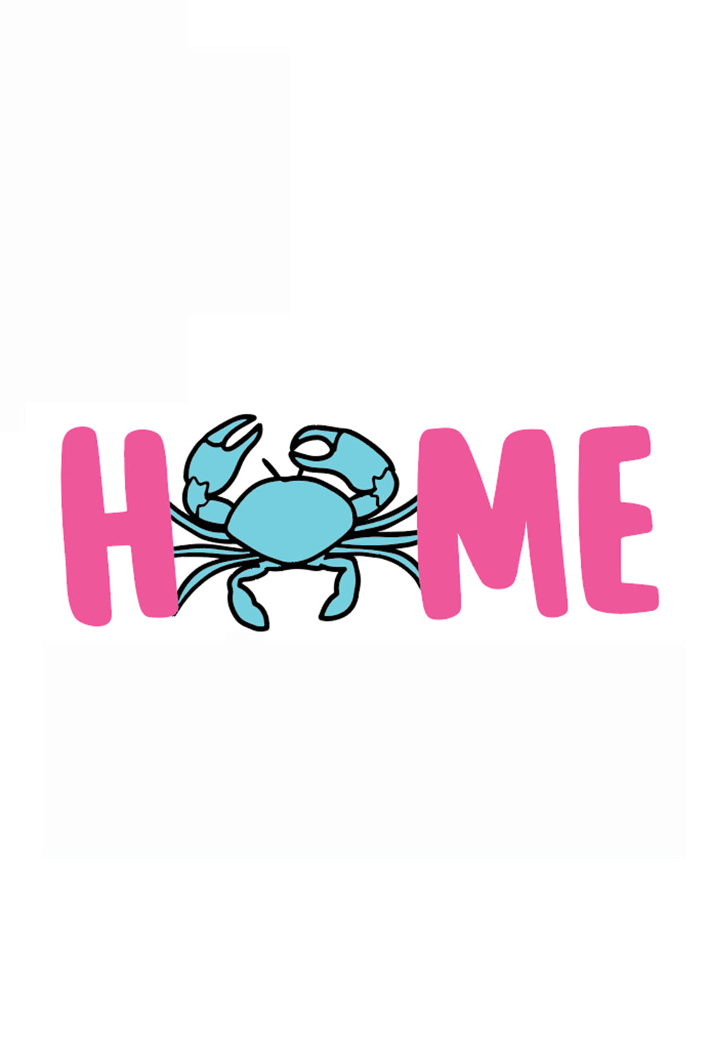 Trendy Sticker - Home Crab