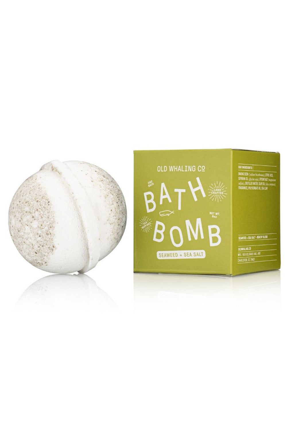 Boxed Bath Bomb - Seaweed Sea Salt