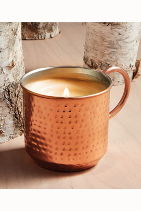 Simmered Cider Copper Mug Candle
