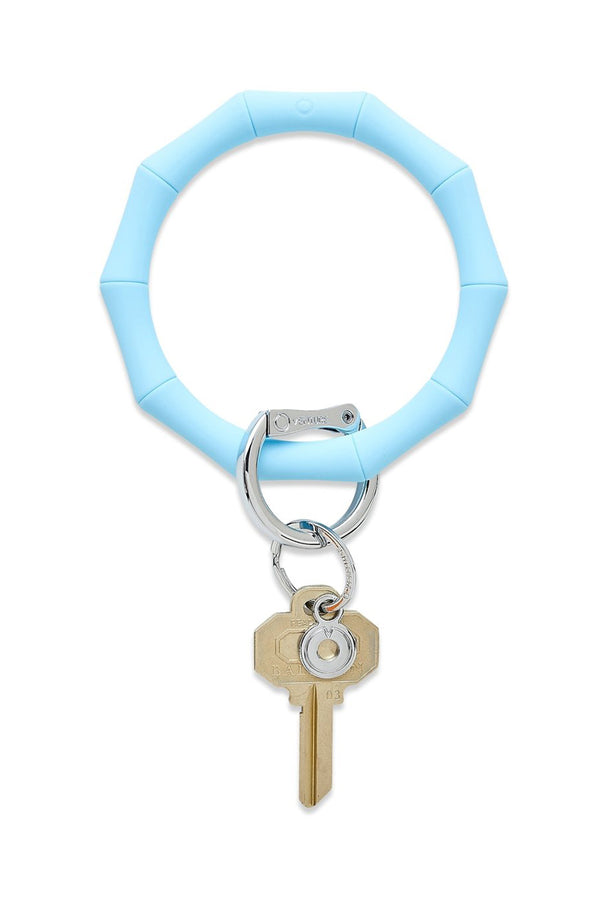 Silicone Big O Key Ring - Bamboo Sweet Carolina