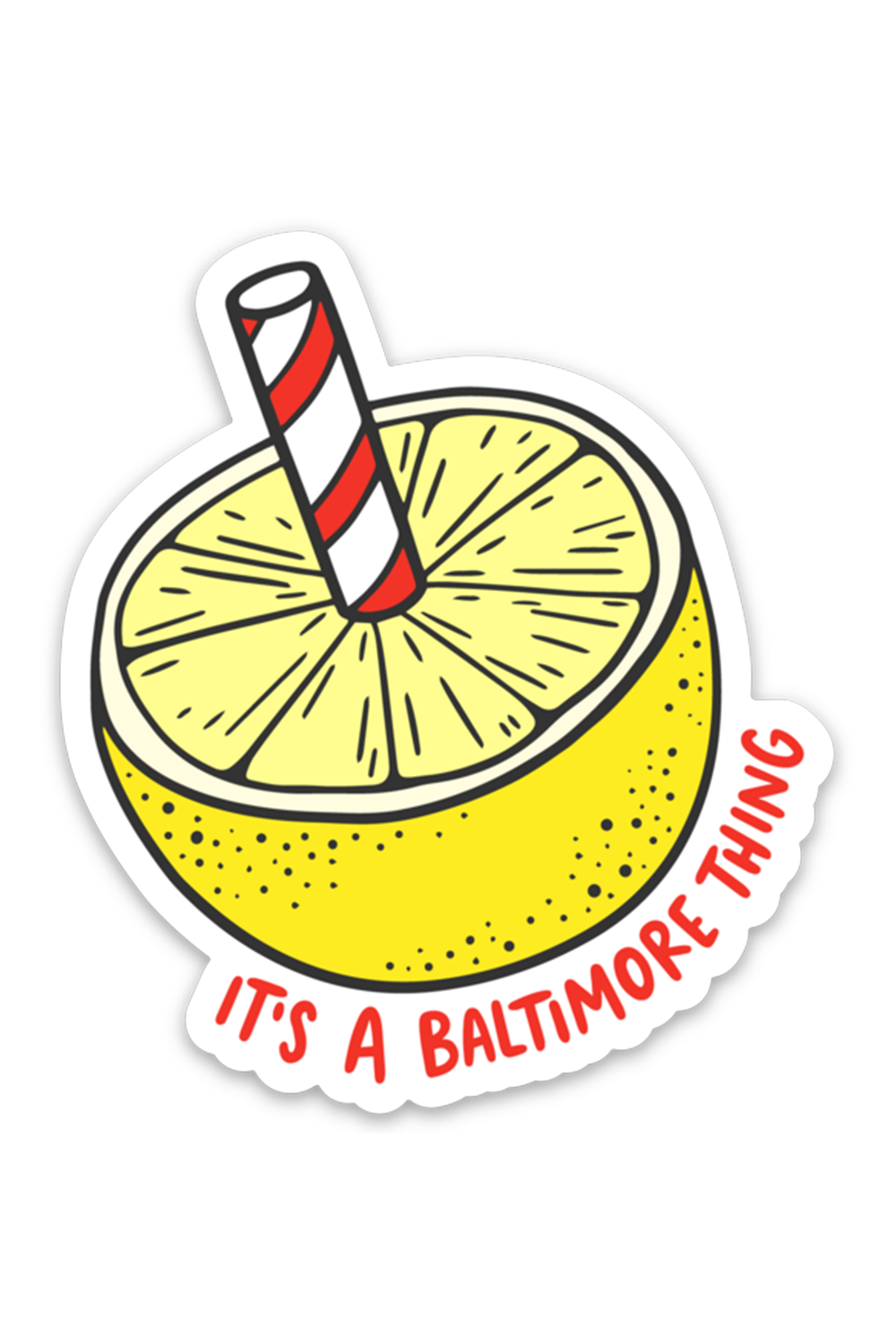 Trendy Sticker - Peppermint Lemon