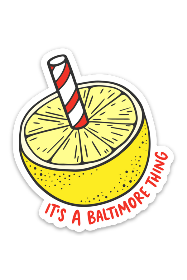 Trendy Sticker - Peppermint Lemon