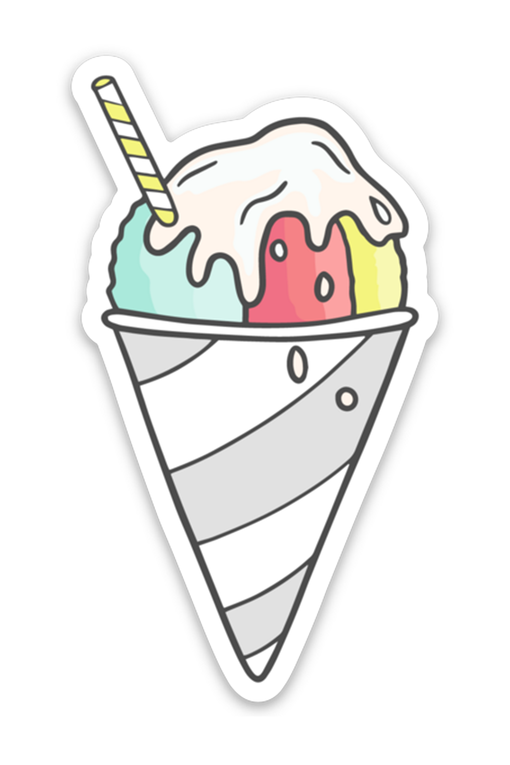 Trendy Sticker - Snowcone