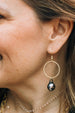 SIDEWALK SALE ITEM - Capella Hoop IW Earring