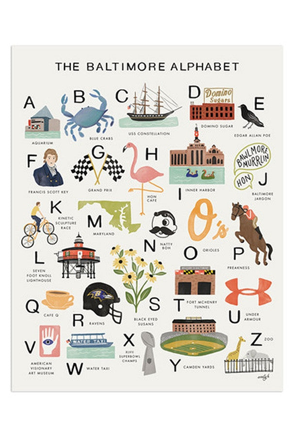 APP Print - Baltimore Alphabet