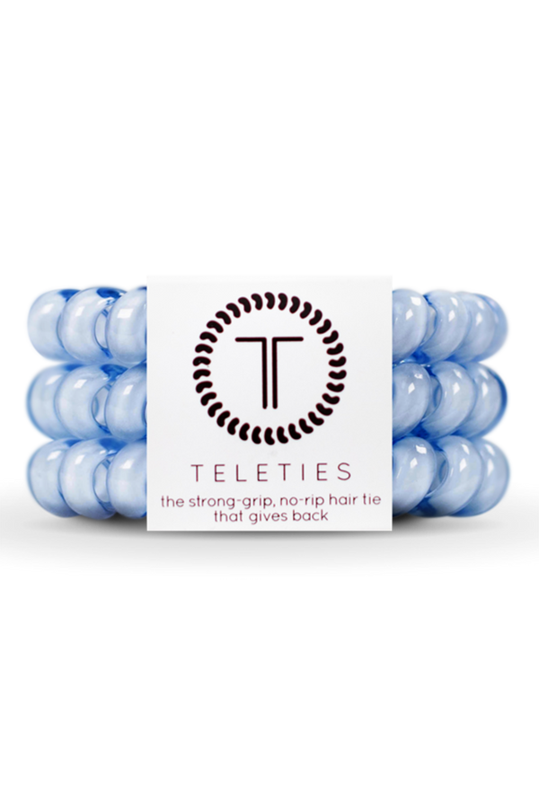 Teleties Hair Ties - Washed Denim