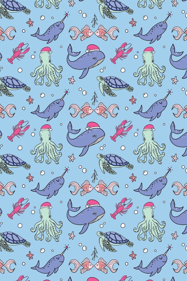 Trendy Wrapping Paper - Holiday Under The Sea