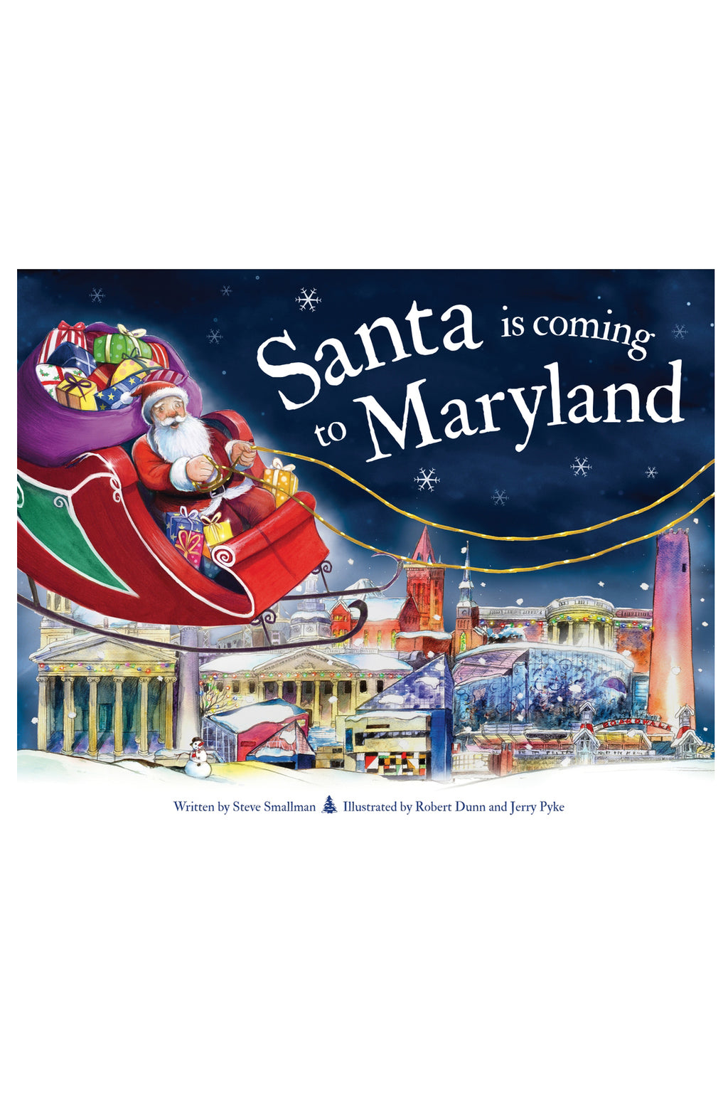 Santa is Coming to Maryland Book