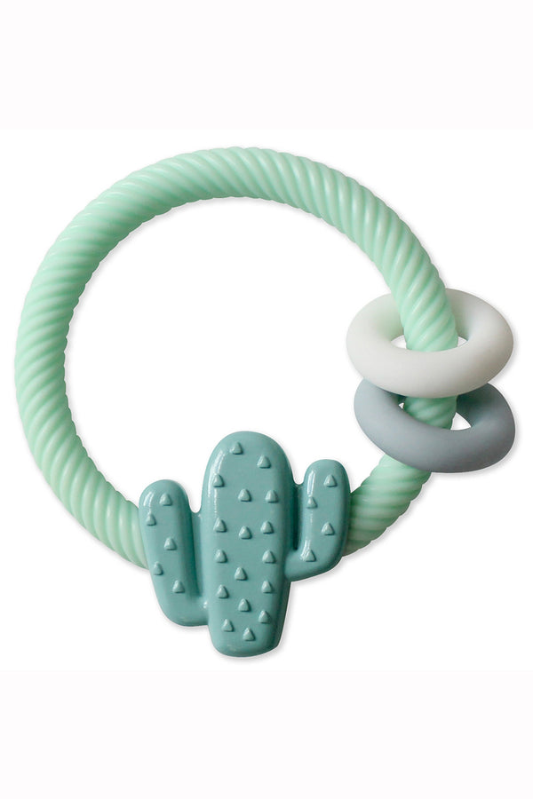 Rattle Teether - Cactus