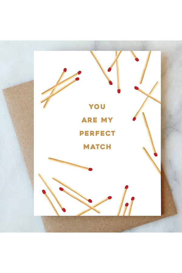 AJD Valentine's Day Card - Perfect Match