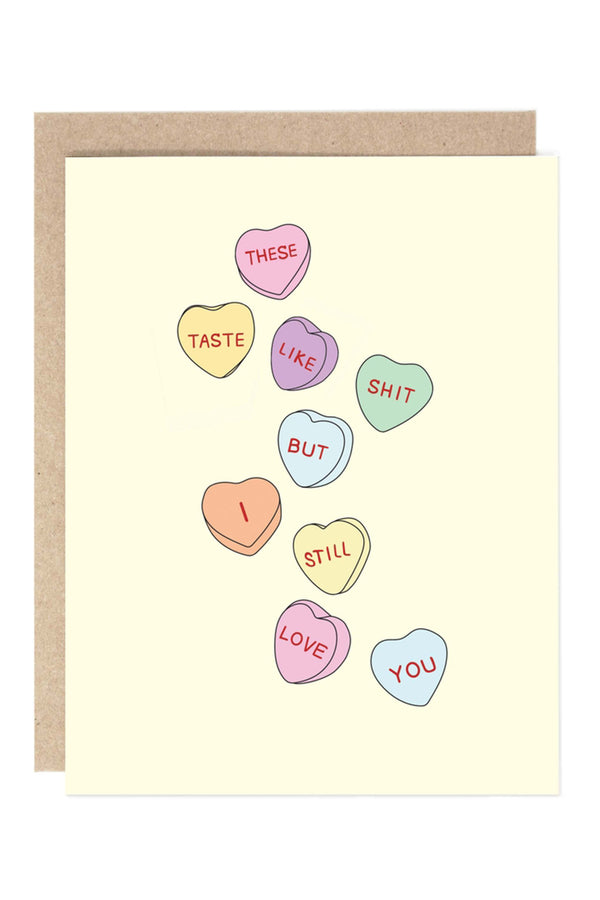 DG Valentine Greeting Card - Shit Candy