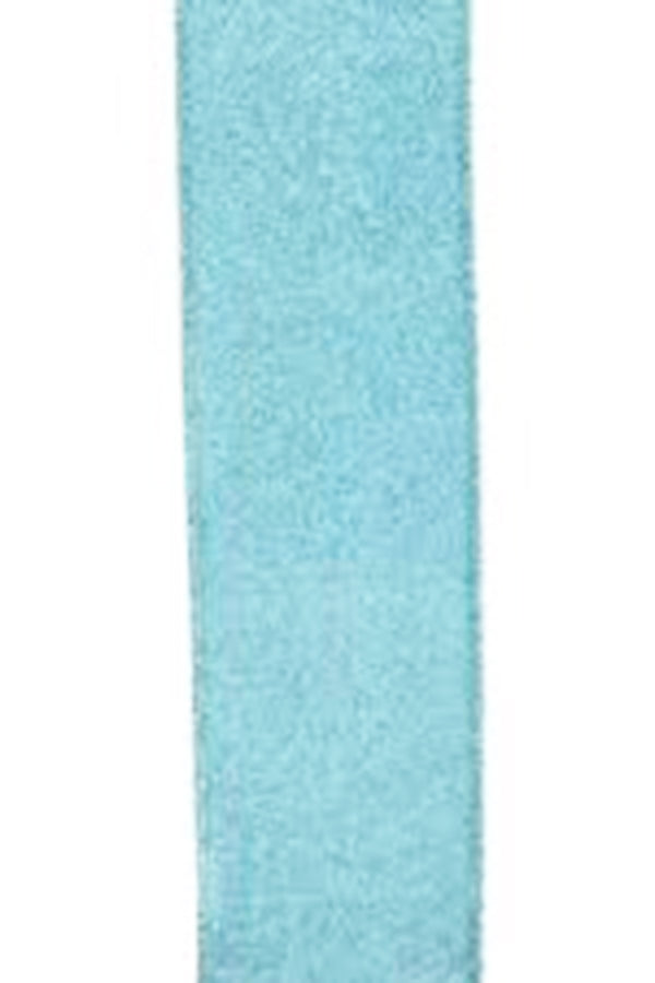 SIDEWALK SALE ITEM - Decorating Ribbon - Blue Glitter