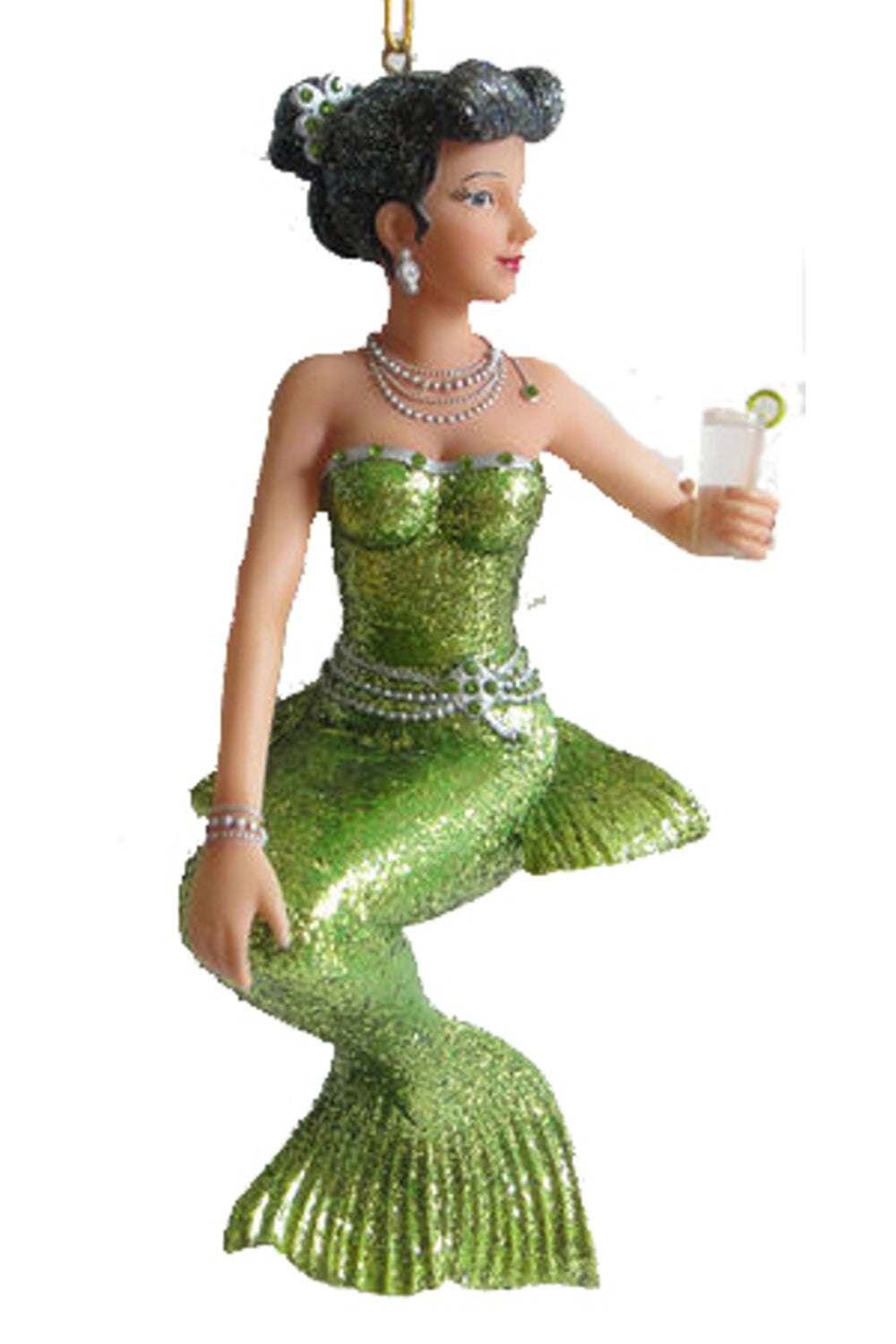 DCD Mermaid Ornament - Gin Girl