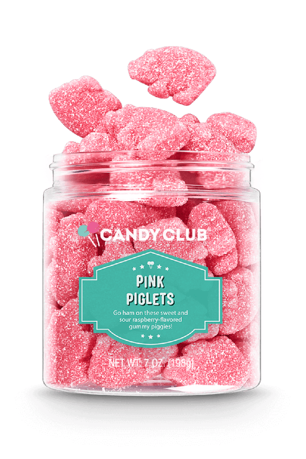 Candy Club Jar - Pink Candy Piglets