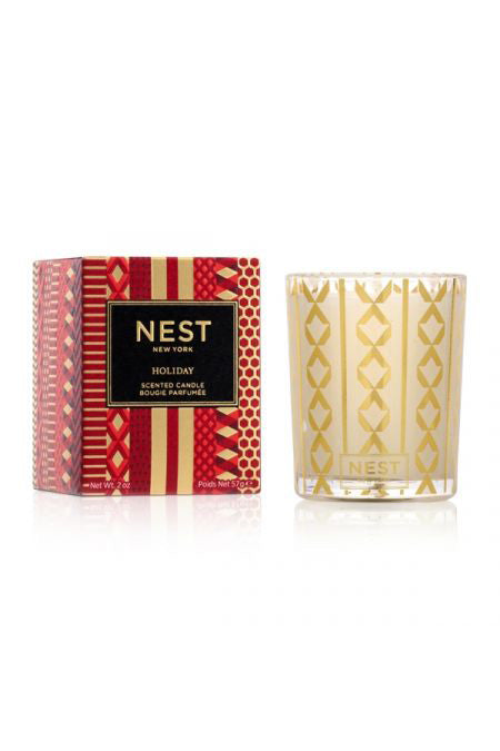 Nest Votive Candle - Holiday Scent
