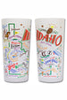 CS Frosted Glass Tumbler Cup - Idaho