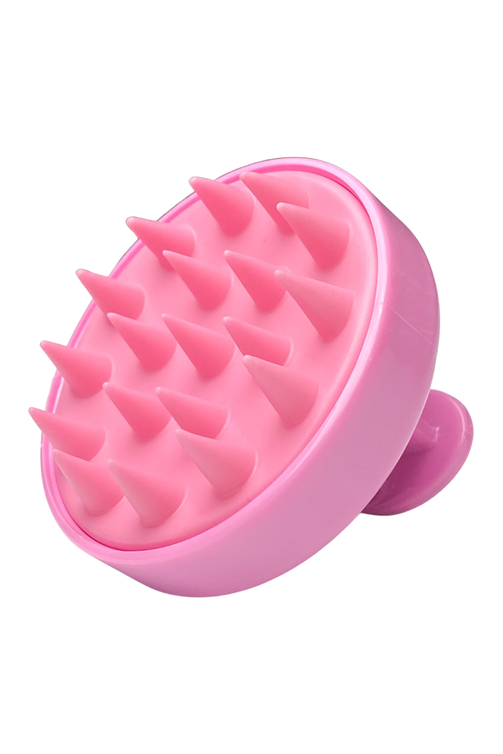 Scalp Massaging Shampoo Brush - Light Pink