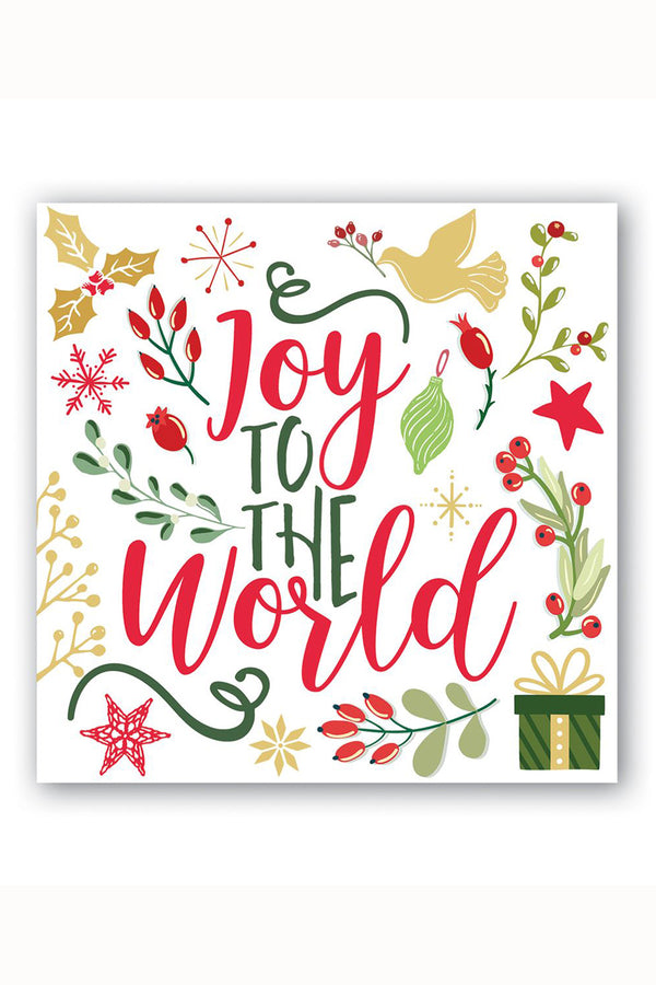 Cocktail Napkin Pack - Joy to the World