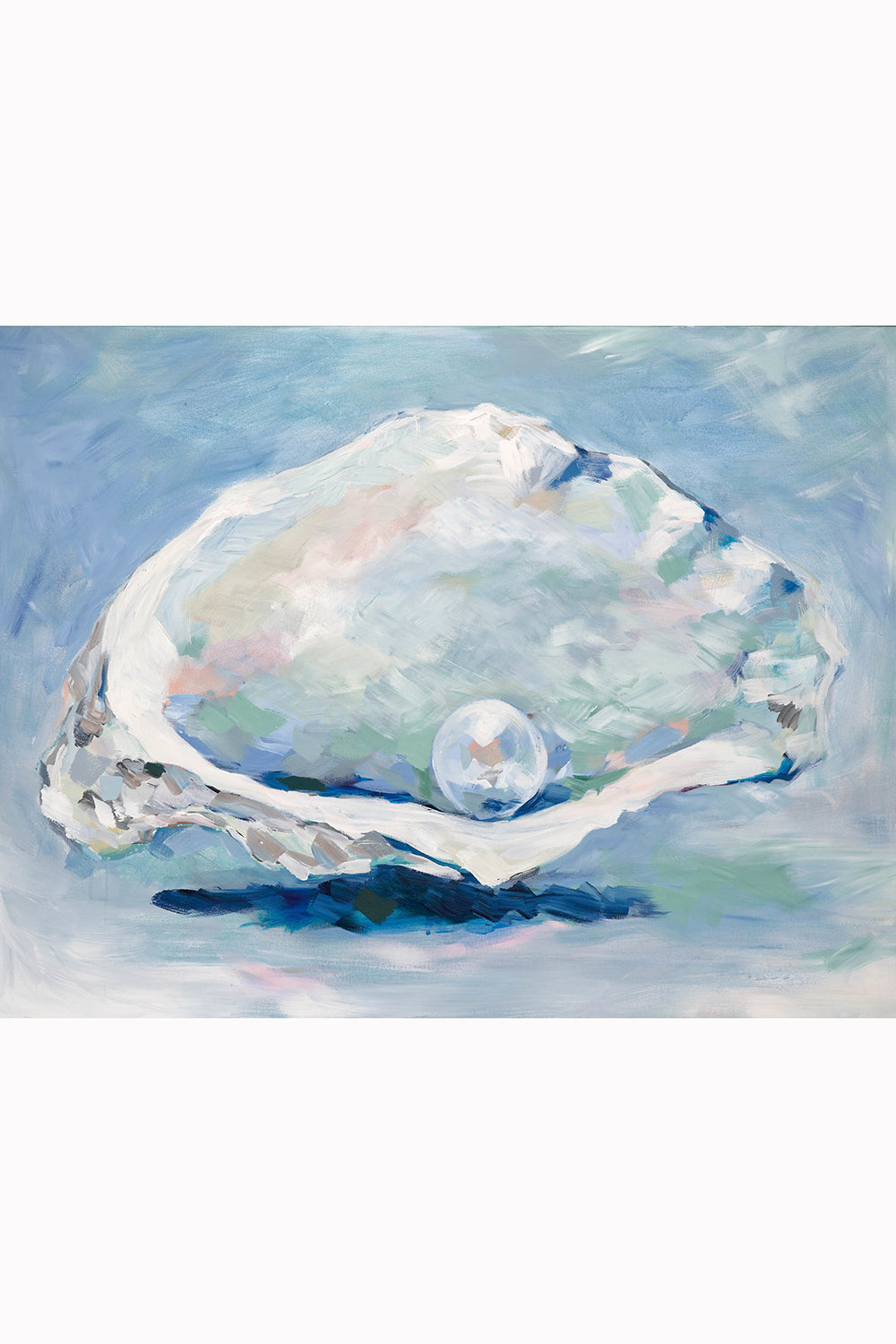 Kim Hovell Art Print - Oyster & Pearl