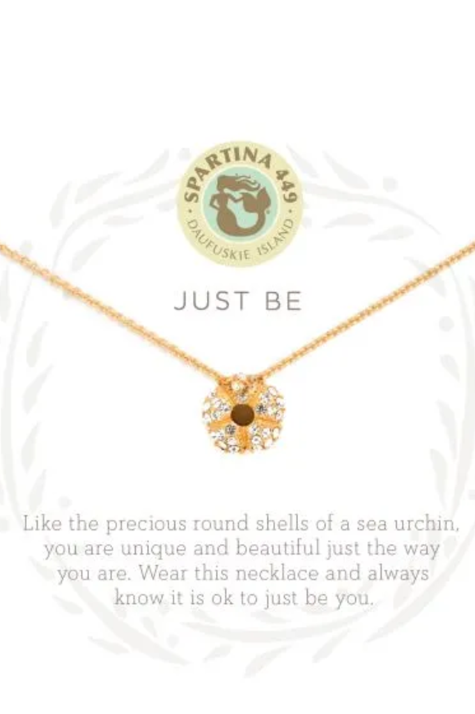 Sea La Vie Necklace - Gold Just Be Sea Urchin