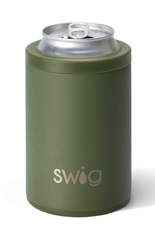 SIDEWALK SALE ITEM - Regular Can / Bottle Cooler - Olive