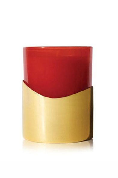 Simmered Cider Harvest Red Candle - Sleeve