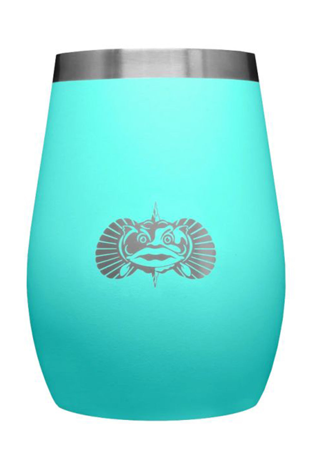 Toadfish Non-Tipping Wine Glass - Teal