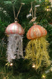 Glass Ornament - Tinsel Jellyfish