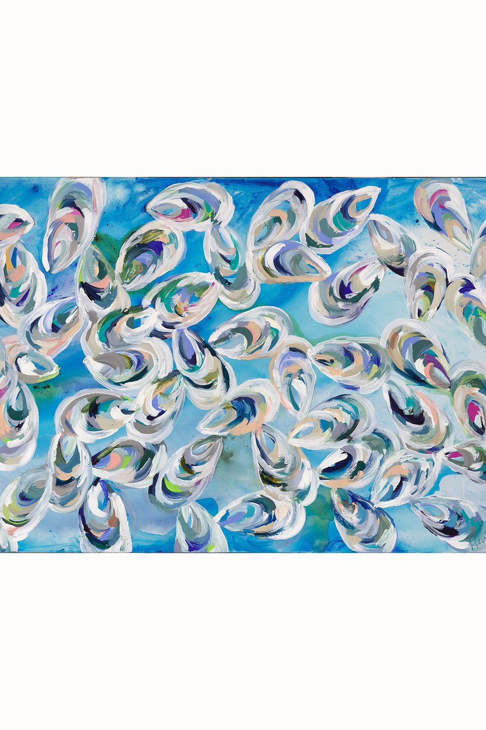 Kim Hovell Art Print - Vibrant Shells